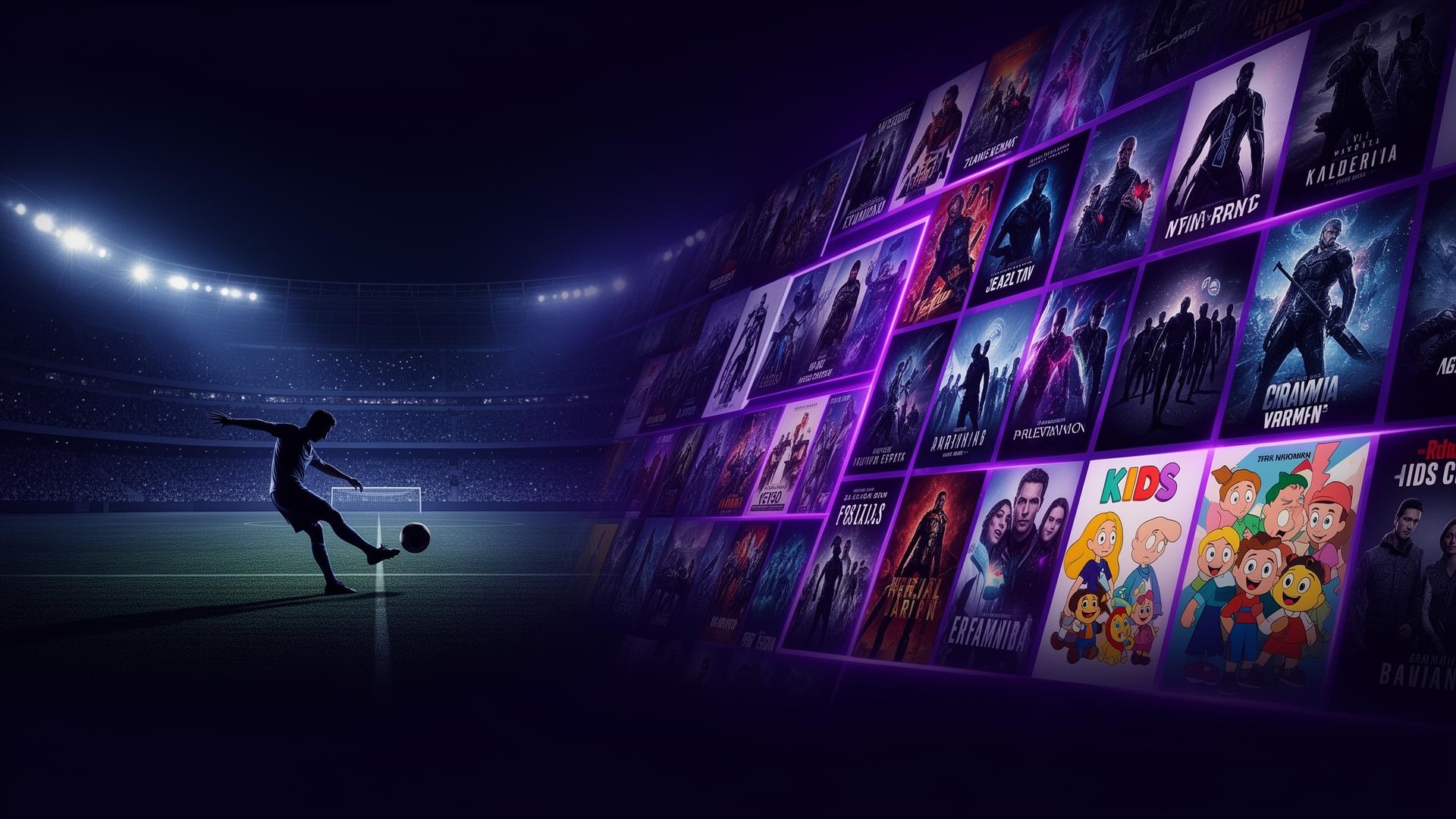 Catálogo de filmes e séries do GolPlay